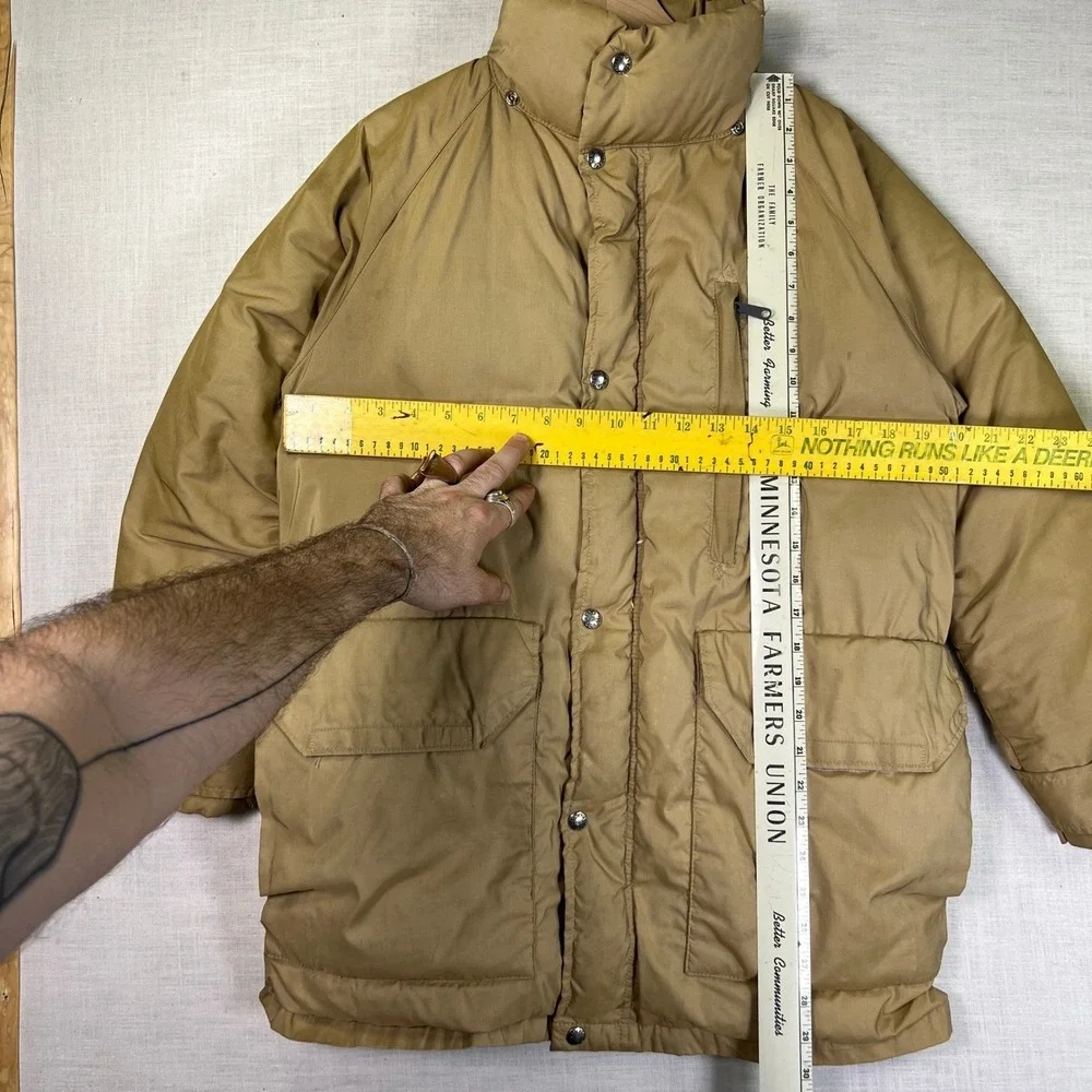 VTG 70s‎ TNF Brown Label Parka Men S Goose Down The North Face Puffer Jacket USA